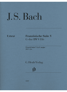 French Suite V G major BWV 816